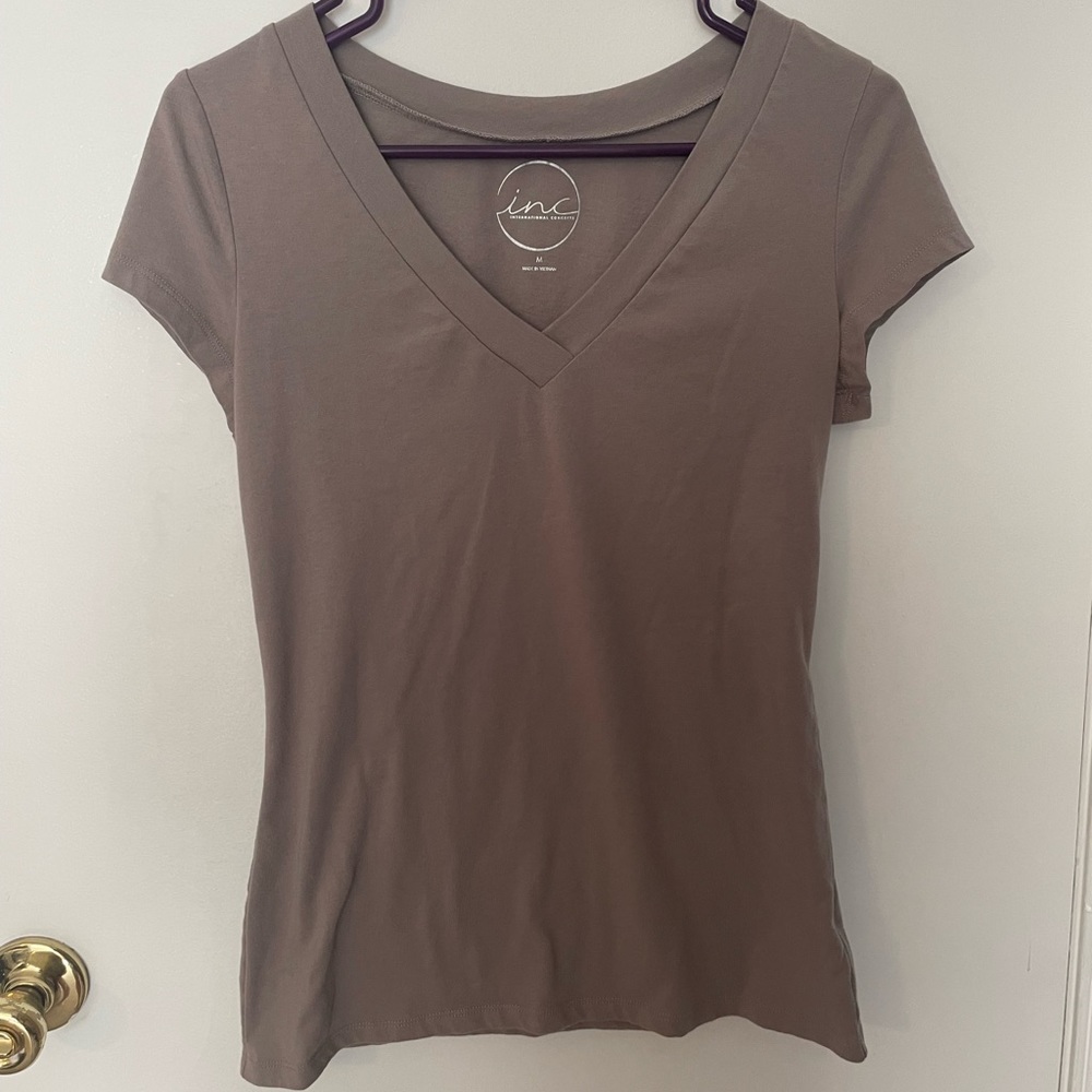 International Concepts Olive Green Shirt